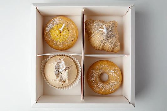 Candele Vassoio Assortito Lieviti Baking Candle | Set Dolcetti - Lumiher - LumiHer