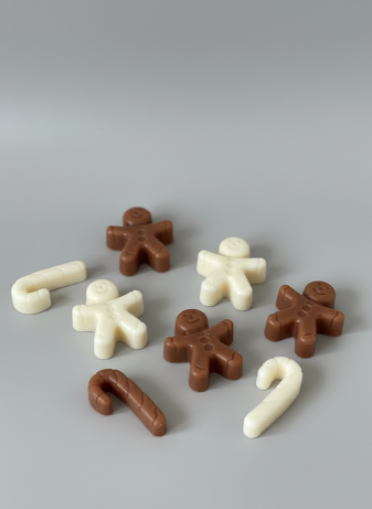 Christmas Tart Lumiher | Omini di Pan di Zenzero & Candy Cane - LumiHer