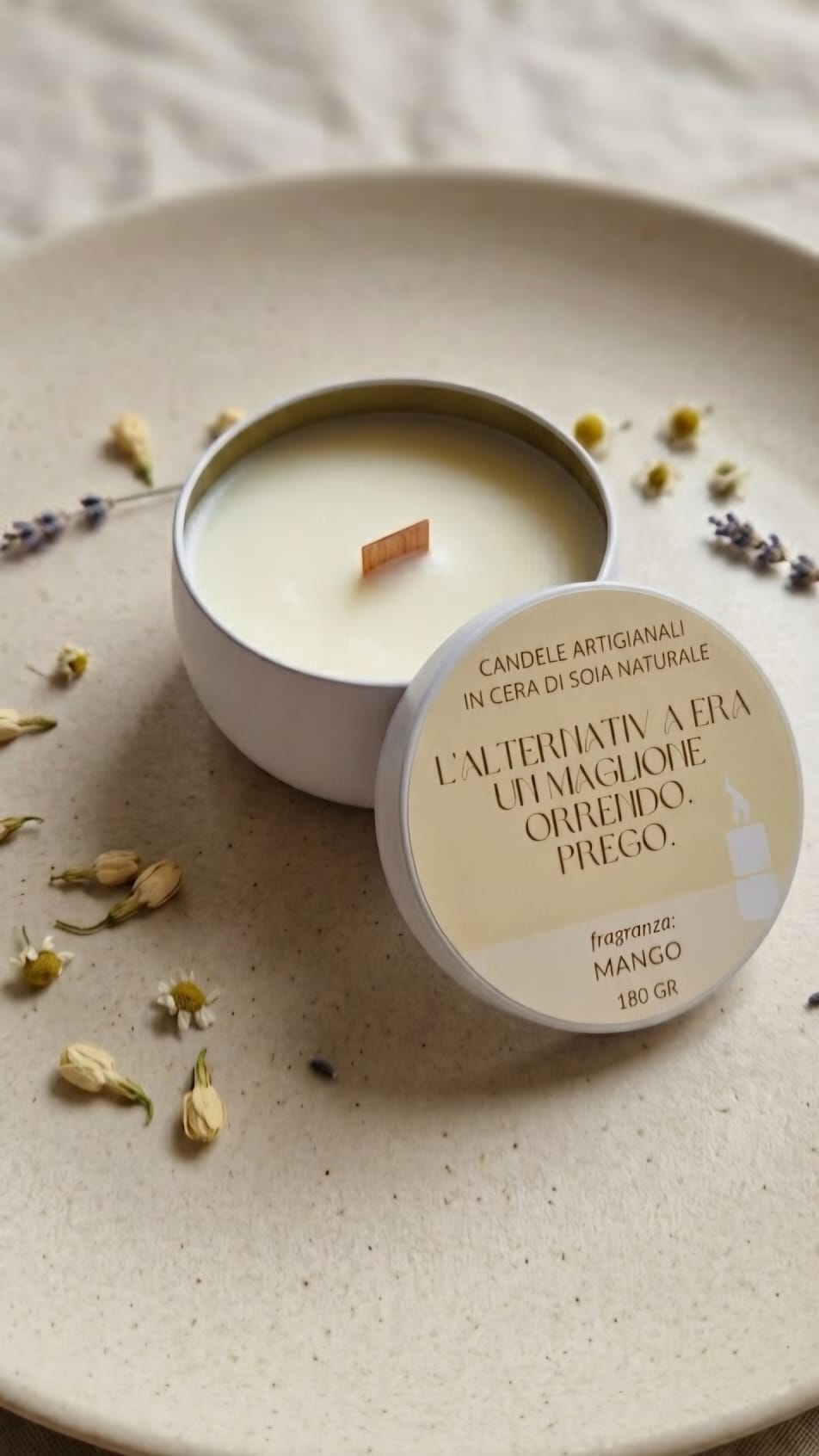 candele artigianali