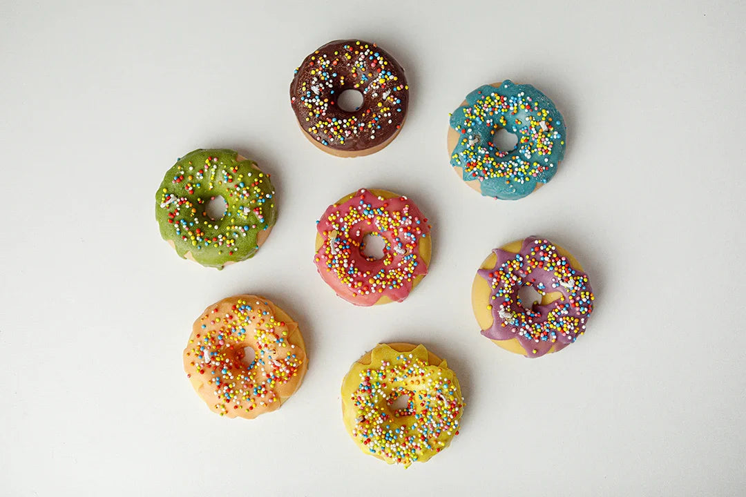 Candela artigianale Donut colorato | Singola a Scelta - Lumiher - LumiHer