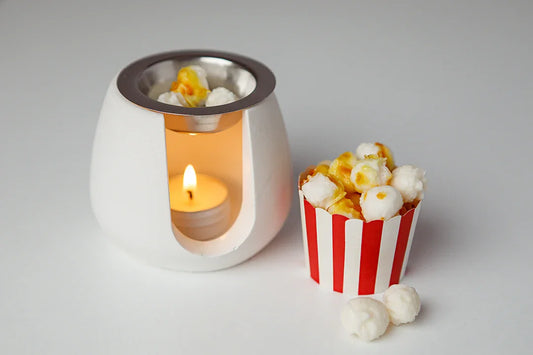 Tart Pop-corn per Brucia Essenze Caramello Salato - Lumiher - LumiHer