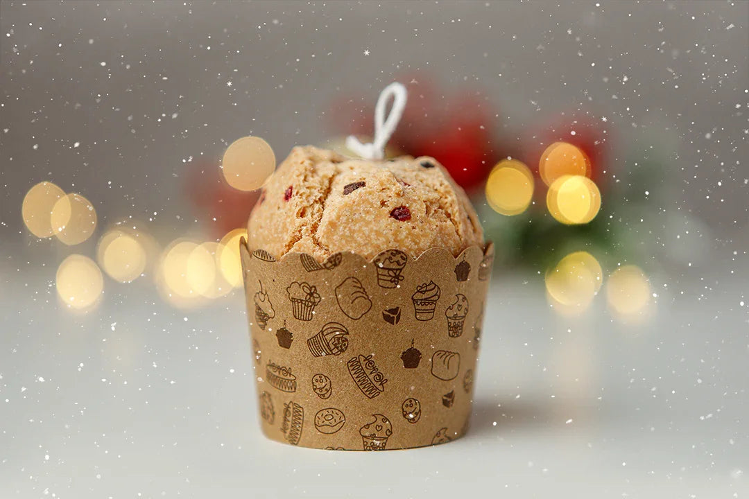 Candela Panettone baking candle| Candela Profumata Natale - Lumiher - LumiHer