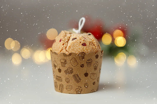 Candela Panettone baking candle| Candela Profumata Natale - Lumiher - LumiHer