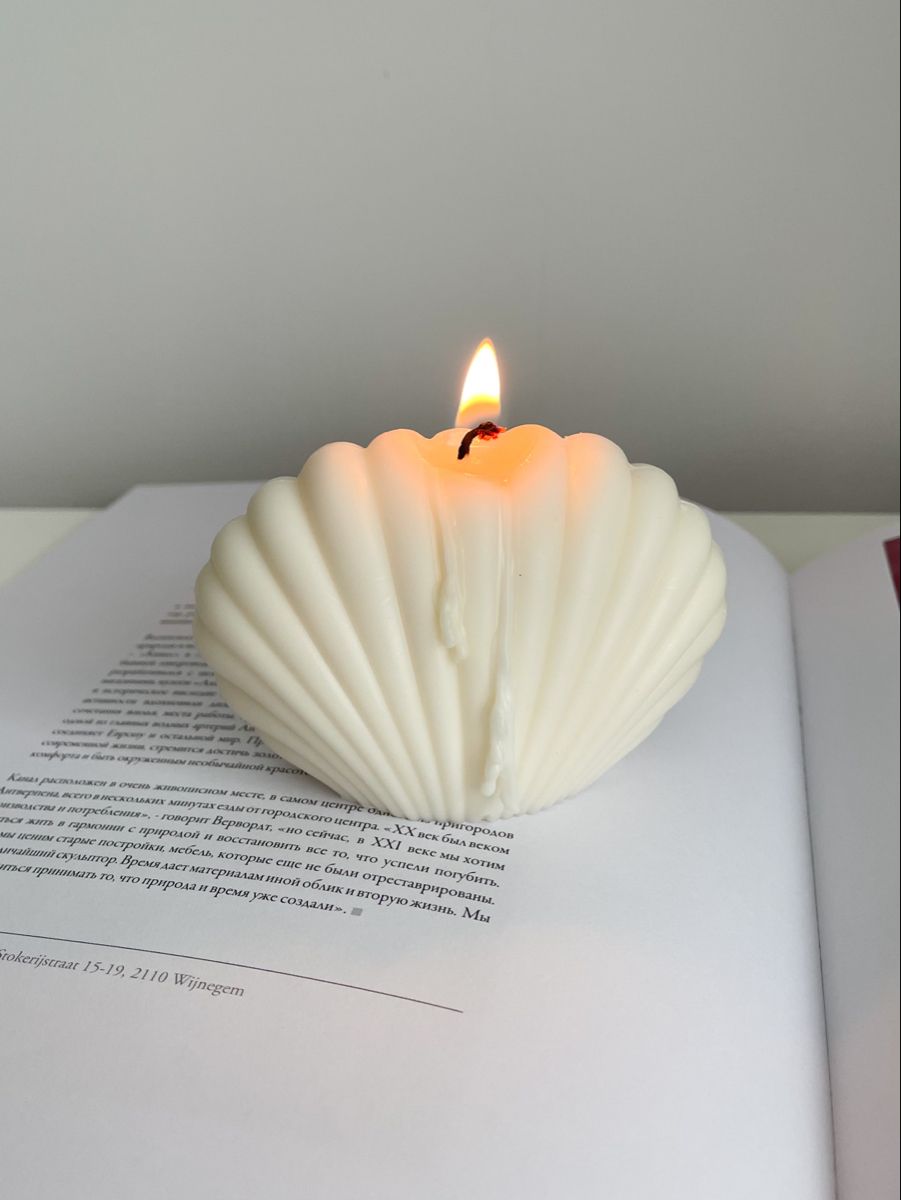 Candela Artigianale Conchiglia - LumiHer