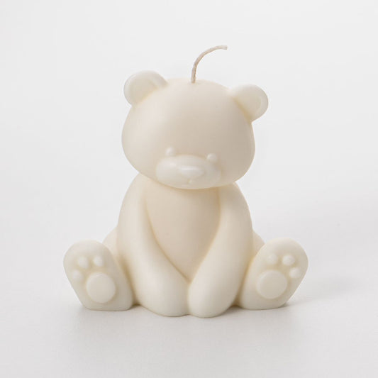 Candela artigianale a forma di Orso - LumiHer